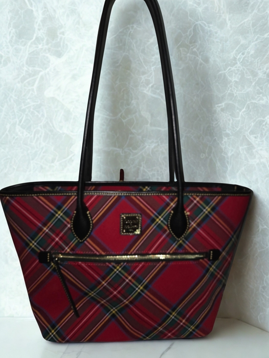 Dooney & Bourke Handbags - Dooney & Burke Tartan Tote